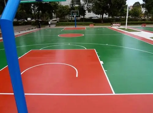 东城球场地面翻新,裂缝修重要性